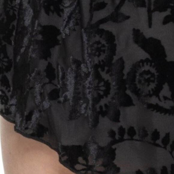 new FREE PEOPLE Snow Angel Micro Shorties / Black Combo 2563 - Picture 5 of 9